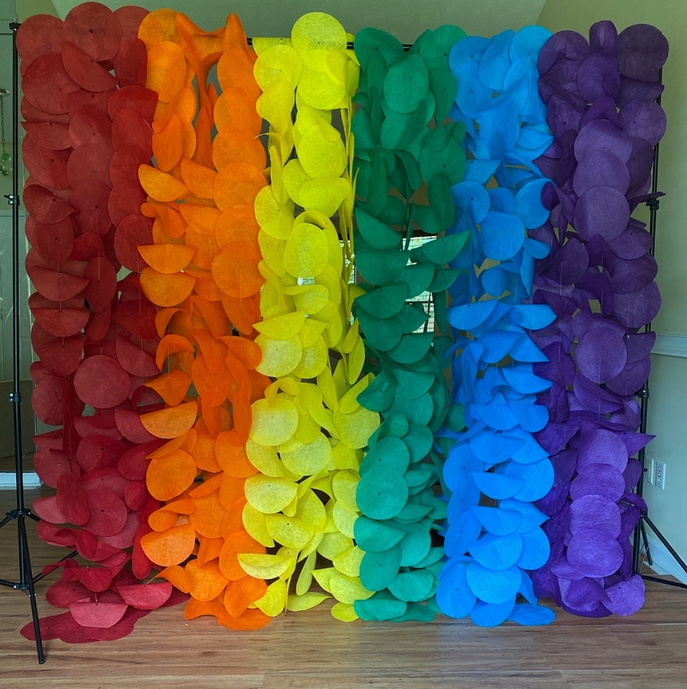 Tropical picture/party backdrop.